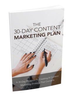 The 30-Day Content Marketing Plan