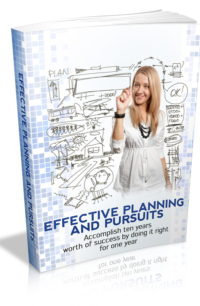 Effective Planning And Pursuits PLR Bundle