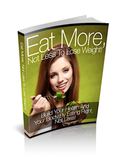 Eat More Not Less To Lose Weight PLR Bundle