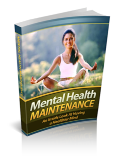 Mental Health Maintenance PLR Bundle