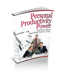 Personal Productivity Power PLR Bundle