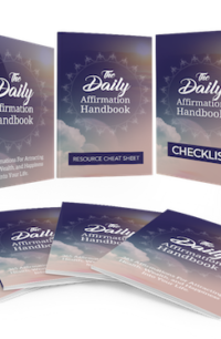 The Daily Affirmation Handbook PLR Bundle