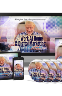Work At Home & Digital Marketing For Seniors PLR Bundle